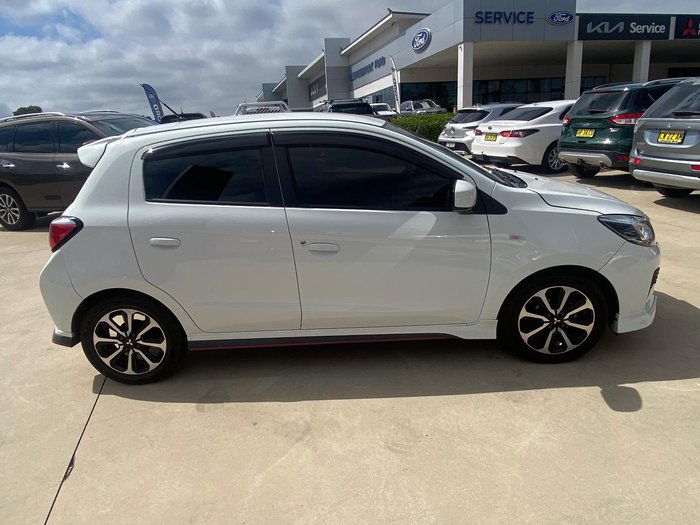 2021 Mitsubishi Mirage LS LB MY22 White