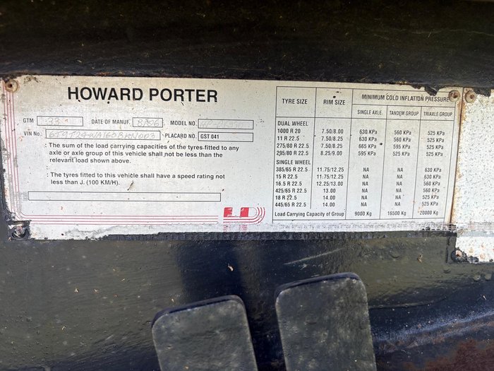 2006 Howard Porter Hp-Dt330