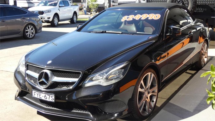 2014 Mercedes-Benz E-Class E200 A207 MY15 Black