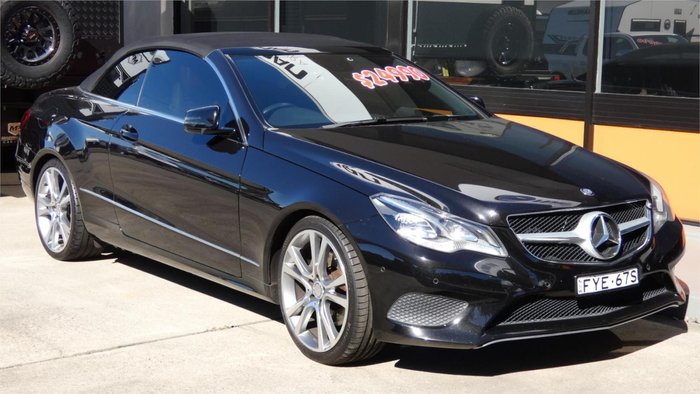 2014 Mercedes-Benz E-Class E200 A207 MY15 Black