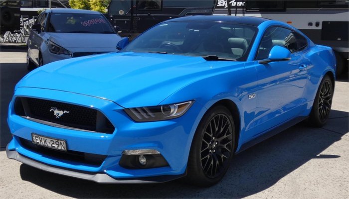 2017 Ford Mustang GT FM MY17 Blue
