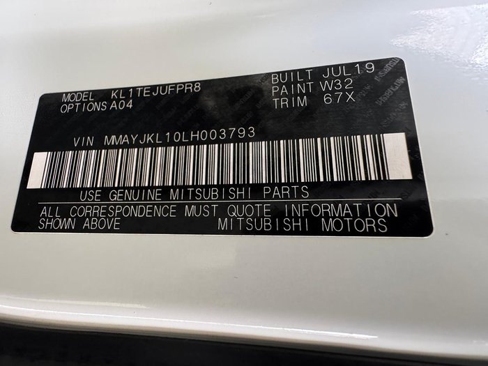 2019 Mitsubishi Triton GLX