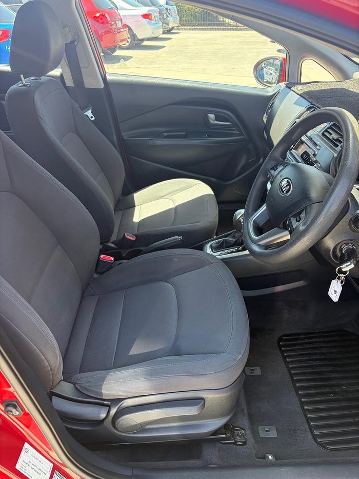 2014 Kia Rio S UB MY14 Signal Red
