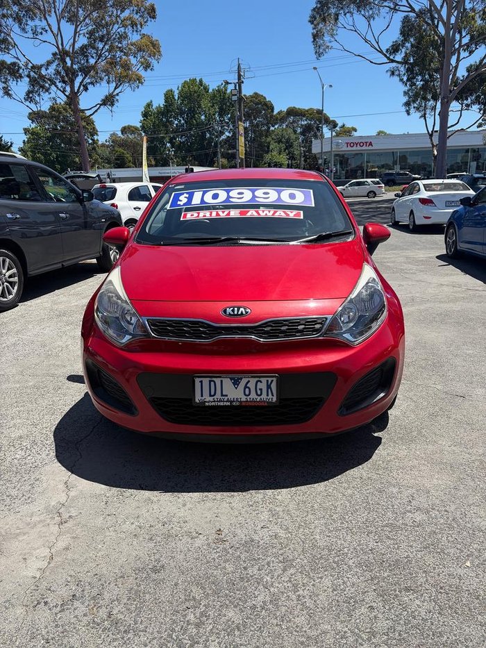 2014 Kia Rio S UB MY14 Signal Red