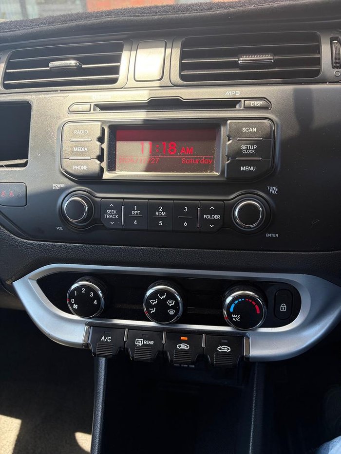 2014 Kia Rio S UB MY14 Signal Red