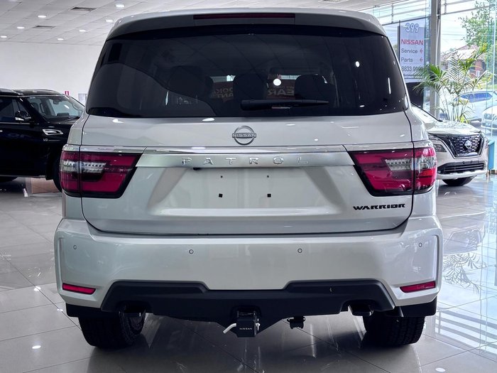 2025 Nissan Patrol Warrior Y62 MY25.5 4X4 Dual Range Brilliant Silver