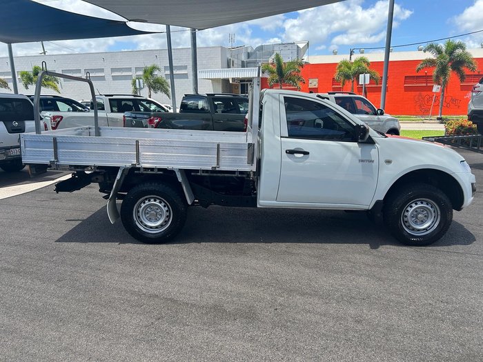 2014 Mitsubishi Triton GL MN MY15 4x2 White