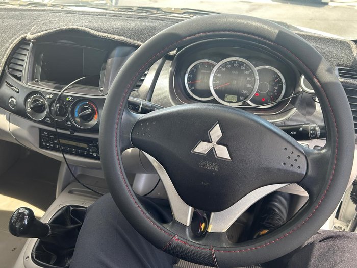 2014 Mitsubishi Triton GL MN MY15 4x2 White