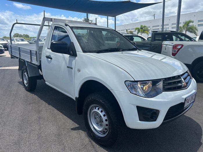 2014 Mitsubishi Triton GL MN MY15 4x2 White