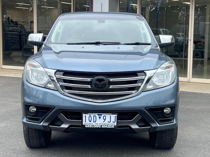 2018 Mazda BT-50 XTR UR 4X4 Dual Range BLUE