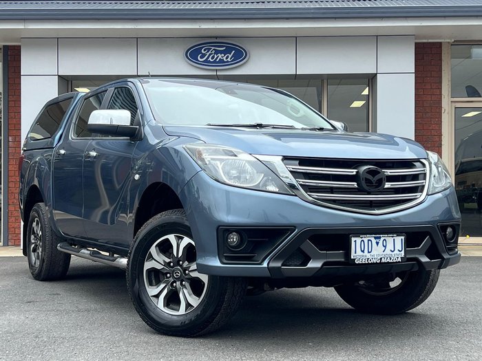 2018 Mazda BT-50 XTR UR 4X4 Dual Range BLUE