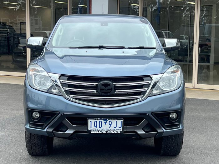 2018 Mazda BT-50 XTR UR 4X4 Dual Range BLUE