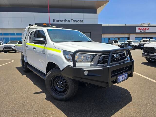 2021 Toyota Hilux 4x4 2.8L DSL D/C/C 6AT SR Glacier White