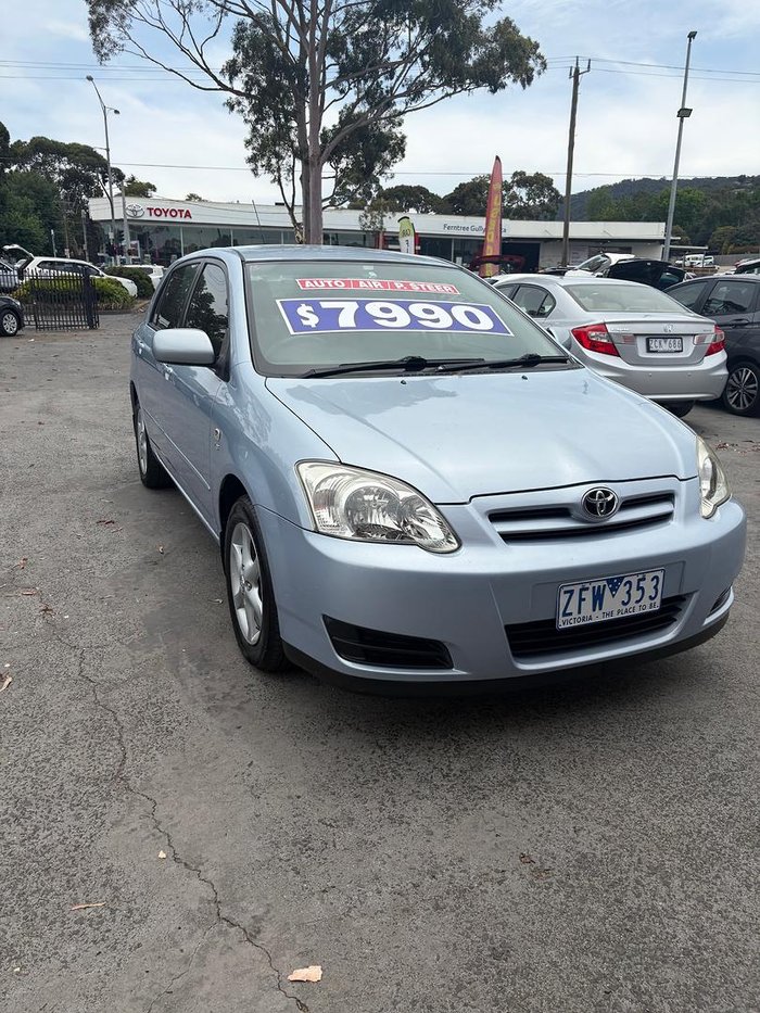 2006 Toyota Corolla Conquest ZZE122R Blue Mica