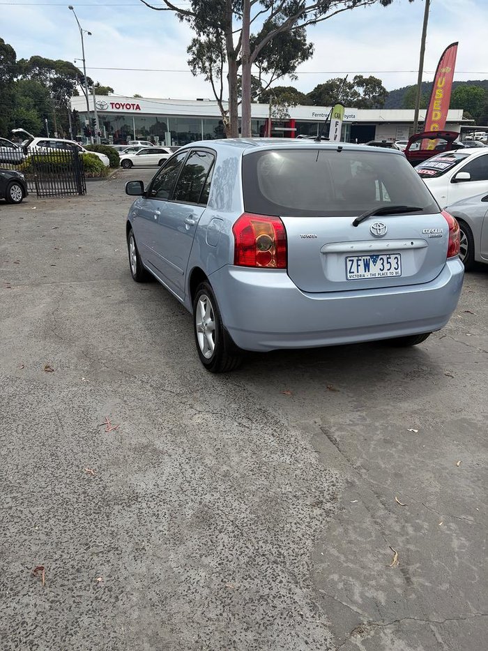 2006 Toyota Corolla Conquest ZZE122R Blue Mica