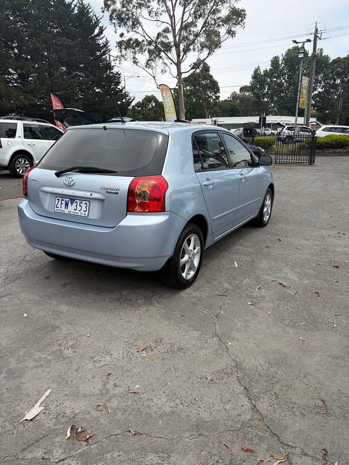 2006 Toyota Corolla Conquest ZZE122R Blue Mica