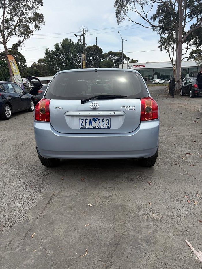 2006 Toyota Corolla Conquest ZZE122R Blue Mica