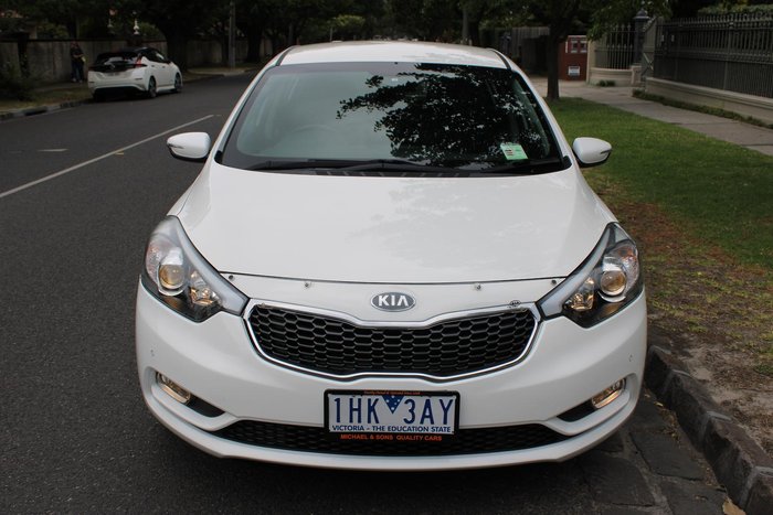 2016 Kia Cerato S Premium YD MY16 Clear White