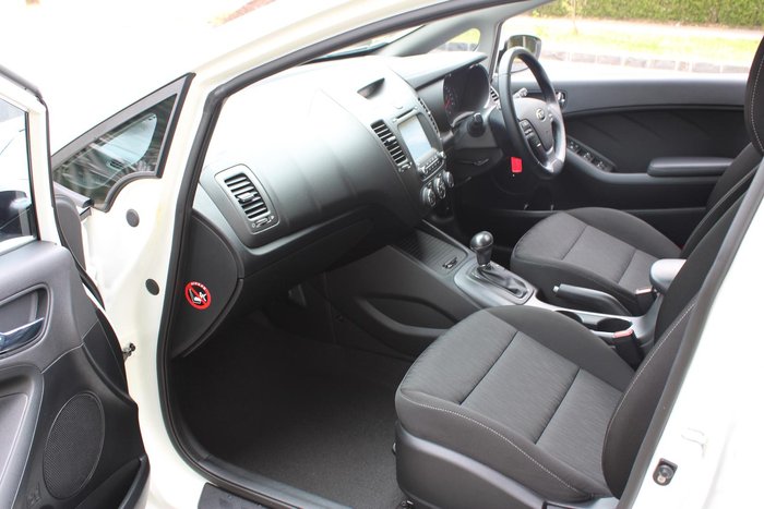 2016 Kia Cerato S Premium YD MY16 Clear White