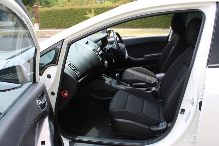 2016 Kia Cerato S Premium YD MY16 Clear White