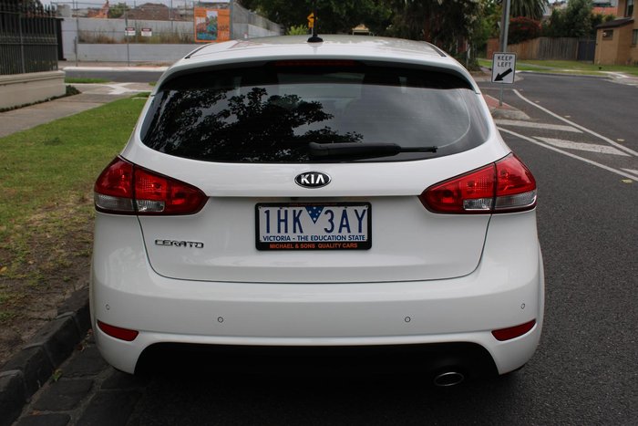 2016 Kia Cerato S Premium YD MY16 Clear White
