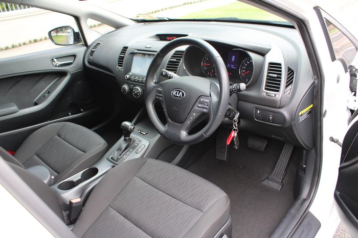 2016 Kia Cerato S Premium YD MY16 Clear White