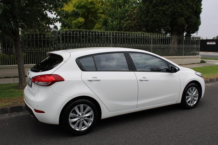 2016 Kia Cerato S Premium YD MY16 Clear White