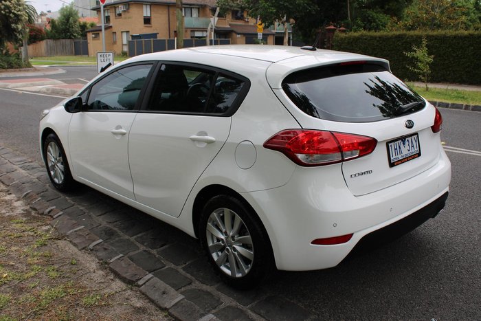 2016 Kia Cerato S Premium YD MY16 Clear White