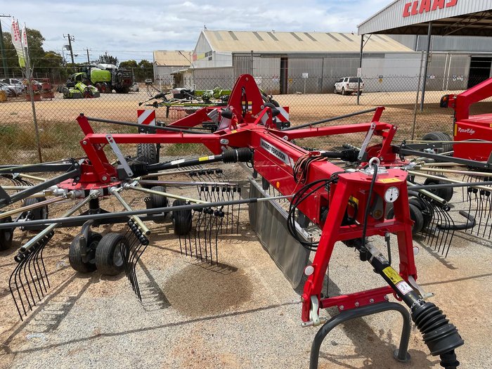2026 MF 802 8Mtr Two Rotor Centre Swath Hay Rake