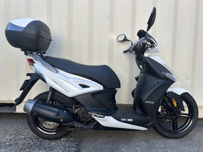 2023 KYMCO AGILITY 16 + 200I SCOOTER WHITE