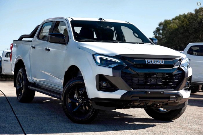 2025 Isuzu D-MAX X-RIDER MY25.5 4X4 Dual Range Mineral White