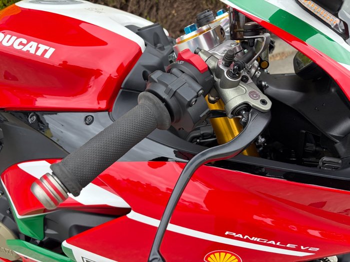 2023 DUCATI PANIGALE V2 BAYLISS 20TH ANNIV RED/WHITE