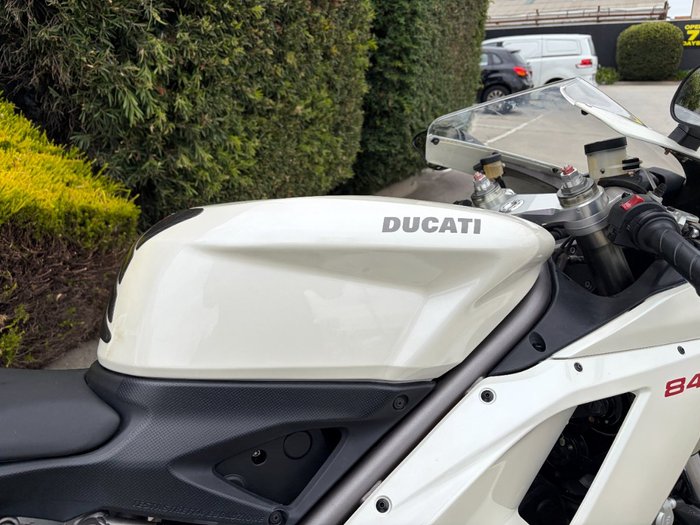 2008 DUCATI 848 White