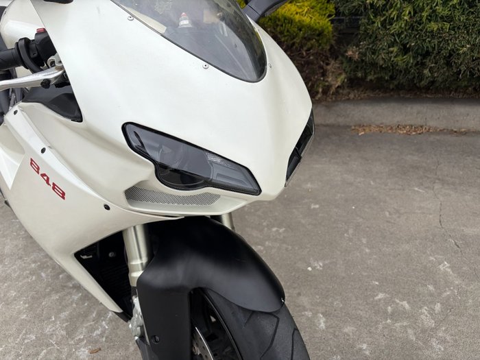 2008 DUCATI 848 White