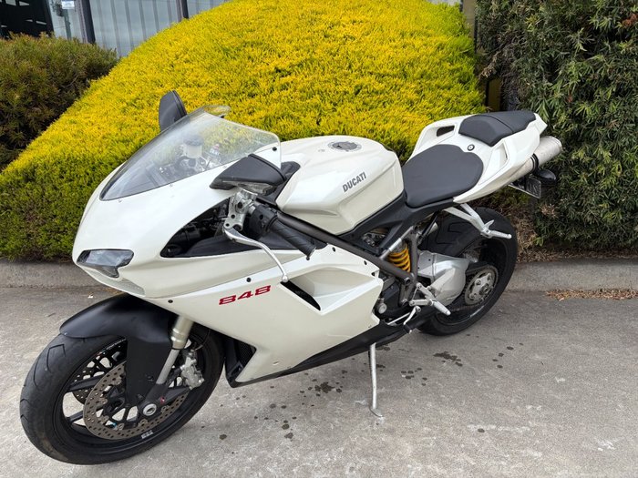 2008 DUCATI 848 White