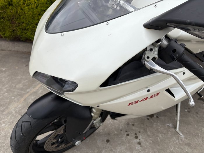 2008 DUCATI 848 White