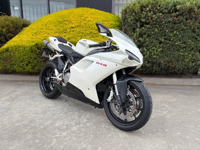 2008 DUCATI 848 White