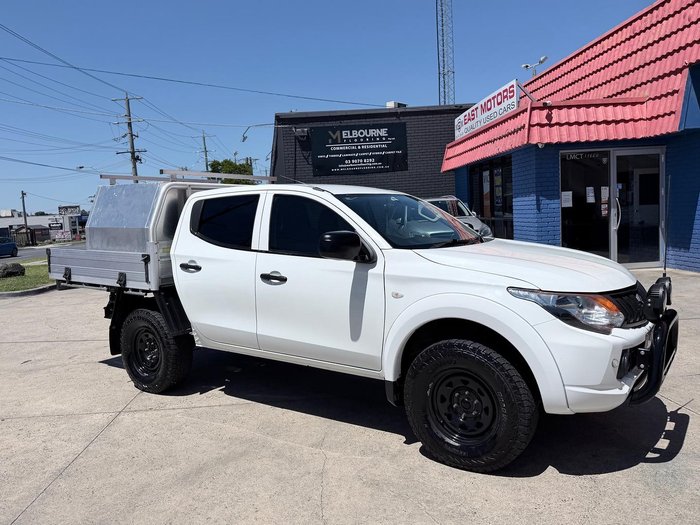 2017 Mitsubishi Triton GLX MQ MY17 4x2 White