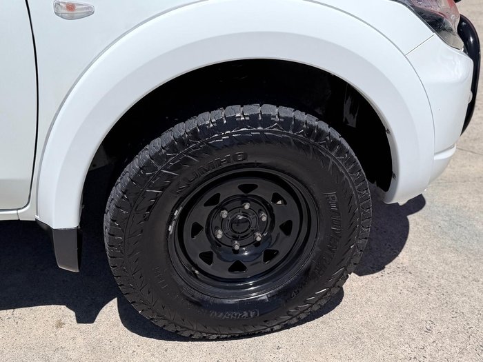 2017 Mitsubishi Triton GLX MQ MY17 4x2 White