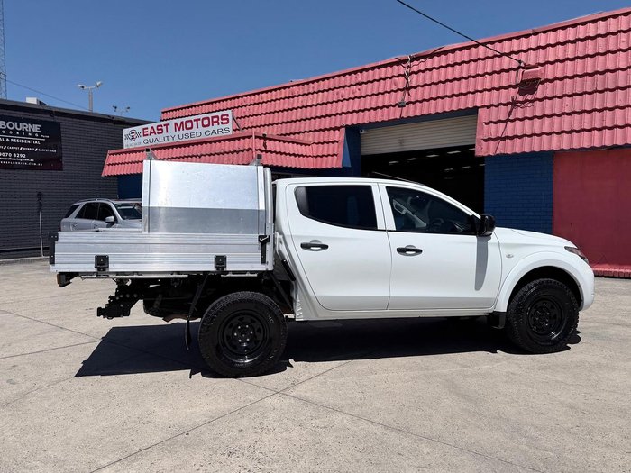 2017 Mitsubishi Triton GLX MQ MY17 4x2 White