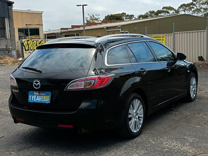 2008 Mazda 6 Classic GH Series 1 Brilliant Black