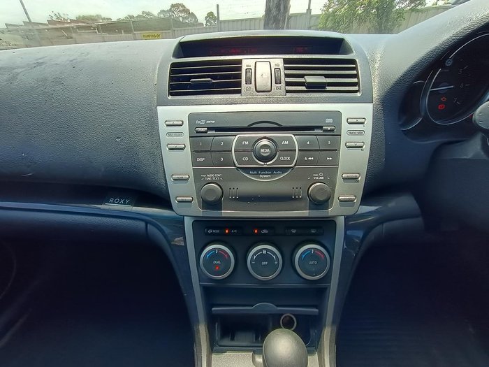 2008 Mazda 6 Classic GH Series 1 Brilliant Black