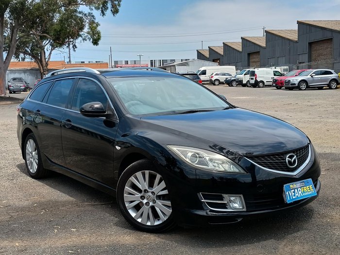 2008 Mazda 6 Classic GH Series 1 Brilliant Black
