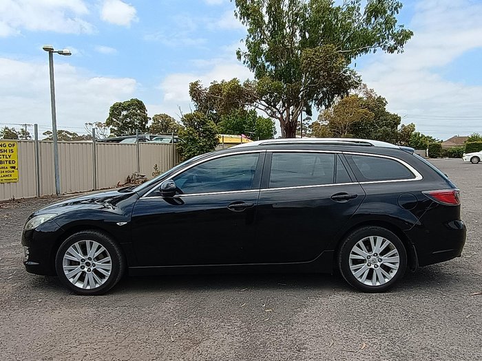 2008 Mazda 6 Classic GH Series 1 Brilliant Black