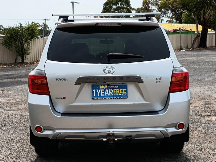 2007 Toyota Kluger KX-S GSU40R Silver Pearl