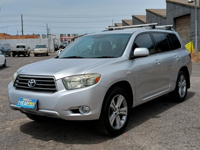 2007 Toyota Kluger KX-S GSU40R Silver Pearl