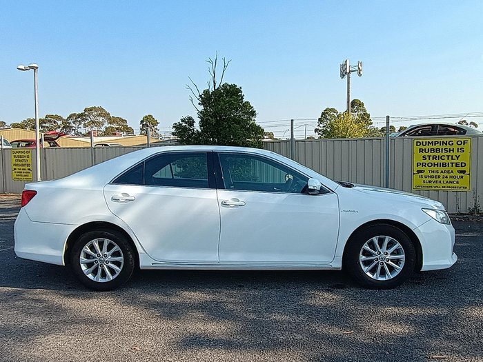 2012 Toyota Aurion AT-X GSV50R Diamond White