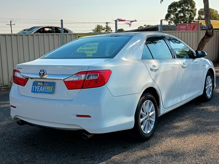 2012 Toyota Aurion AT-X GSV50R Diamond White