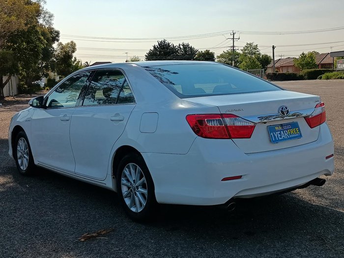 2012 Toyota Aurion AT-X GSV50R Diamond White