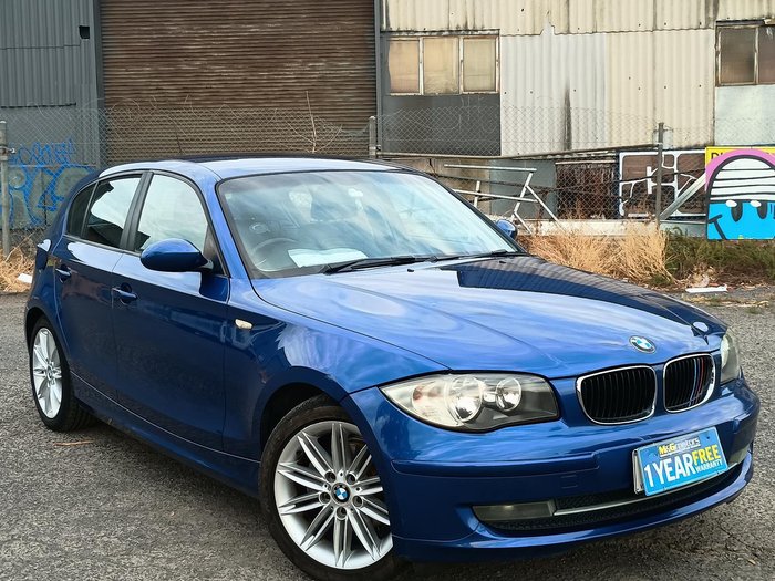 2007 BMW 1 Series 118i E87 Le Mans Blue